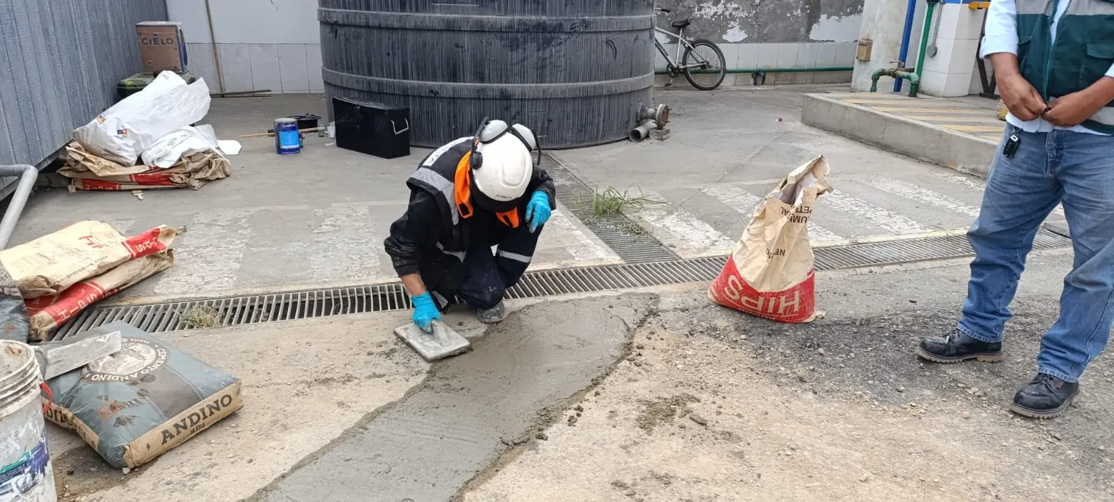 Reparación de tuberías HDPE - Cerámica Lima S.A, Punta Hermosa